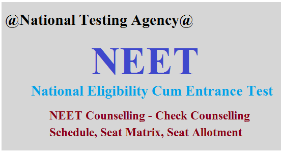 Neet 2020 Counselling