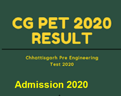 CG PET 2020 Result Announced – Check CG PET Results Here