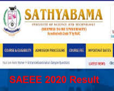 SAEEE 2020 result