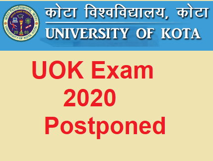 UOK exam  postponed