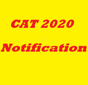 CAT 2020 notification