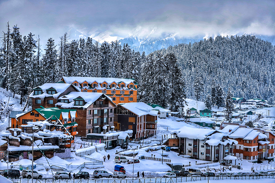 Winter Season In Gulmarg, Kashmir