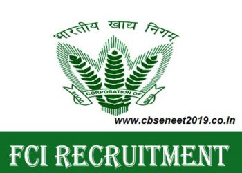 FCI Recruitment 2021