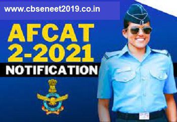 AFCAT 2 Recruitment 2021