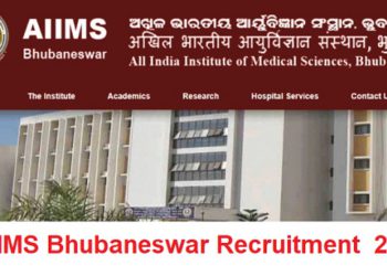 AIIMS Bhubaneswar Recruitment 2021
