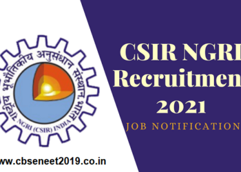 NGRI Recruitment 2021