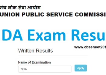 UPSC NDA Result 2021