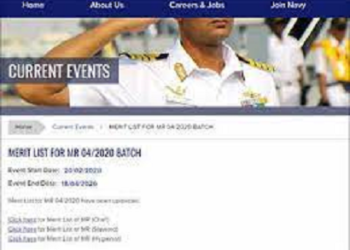 Indian Navy AA SSR Result 2021