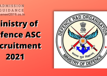 Ministry of Defence ASC Recruitment 2021