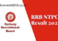 RRB NTPC 2021 Result Update