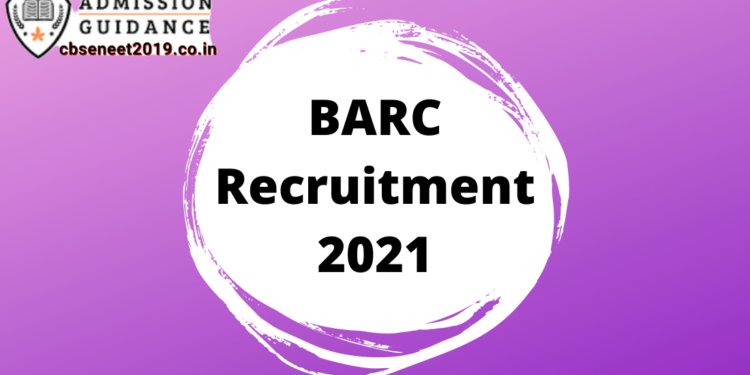 BARC Recruitment 2021