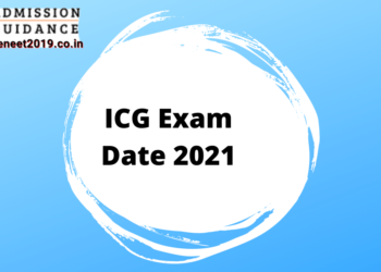 ICG Exam Date 2021