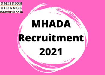 MHADA Recruitment 2021 Notification
