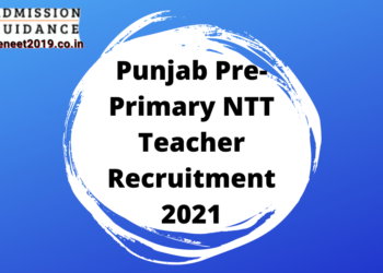 Punjab Pre-Primary NTT Teacher Recruitment 2021