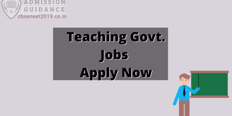 Teaching Govt. Jobs