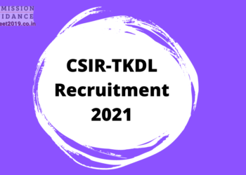 TKDL Recruitment 2021