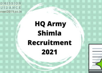 HQ Army Shimla Recruitment 2021