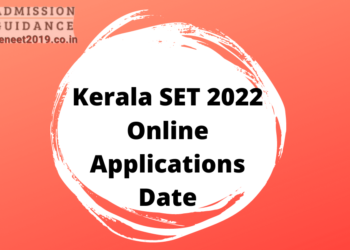 Kerala SET 2022 Online Applications Date