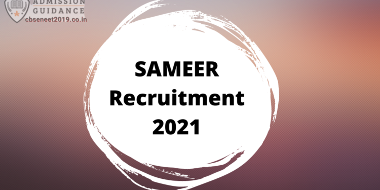 SAMEER Recruitment 2021