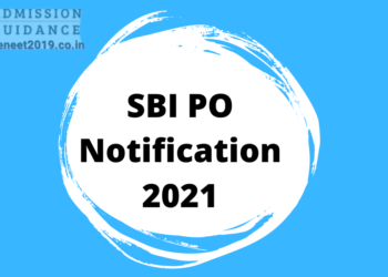 SBI PO Notification 2021